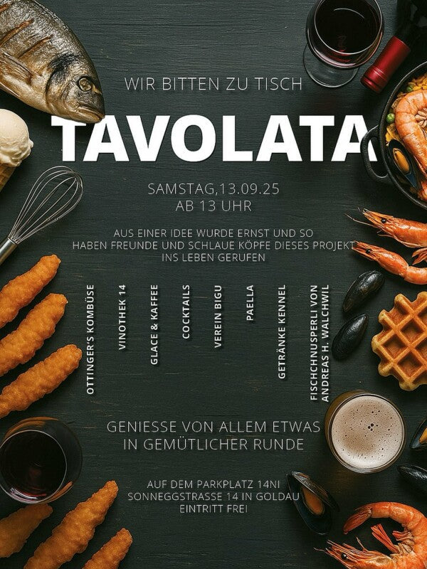 Einladung zur Tavolata