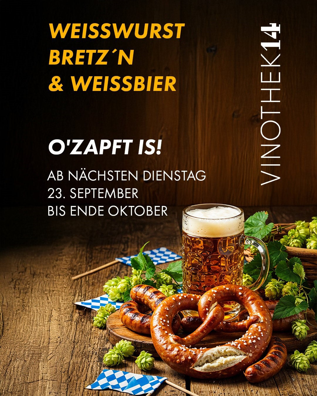 Weisswurst, Bretz´n & Weissbier